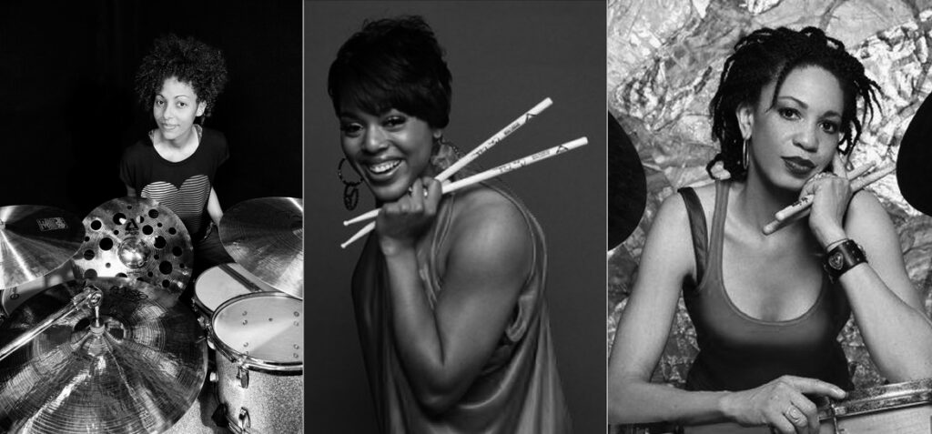 Mulheres Negras bateristas