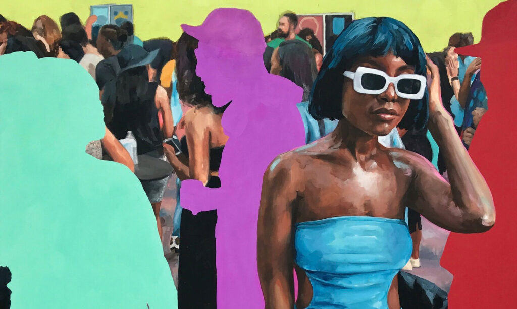 Imagem da obra Masque do artista Jurell Cayetano